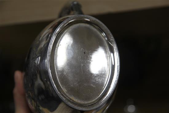 A silver sugar coaster, a specimen vase, a tortoiseshell tray and a quantity of silver plated items